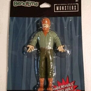 Wolfman Monster's Bendable/Poseable Action Figure Collectible